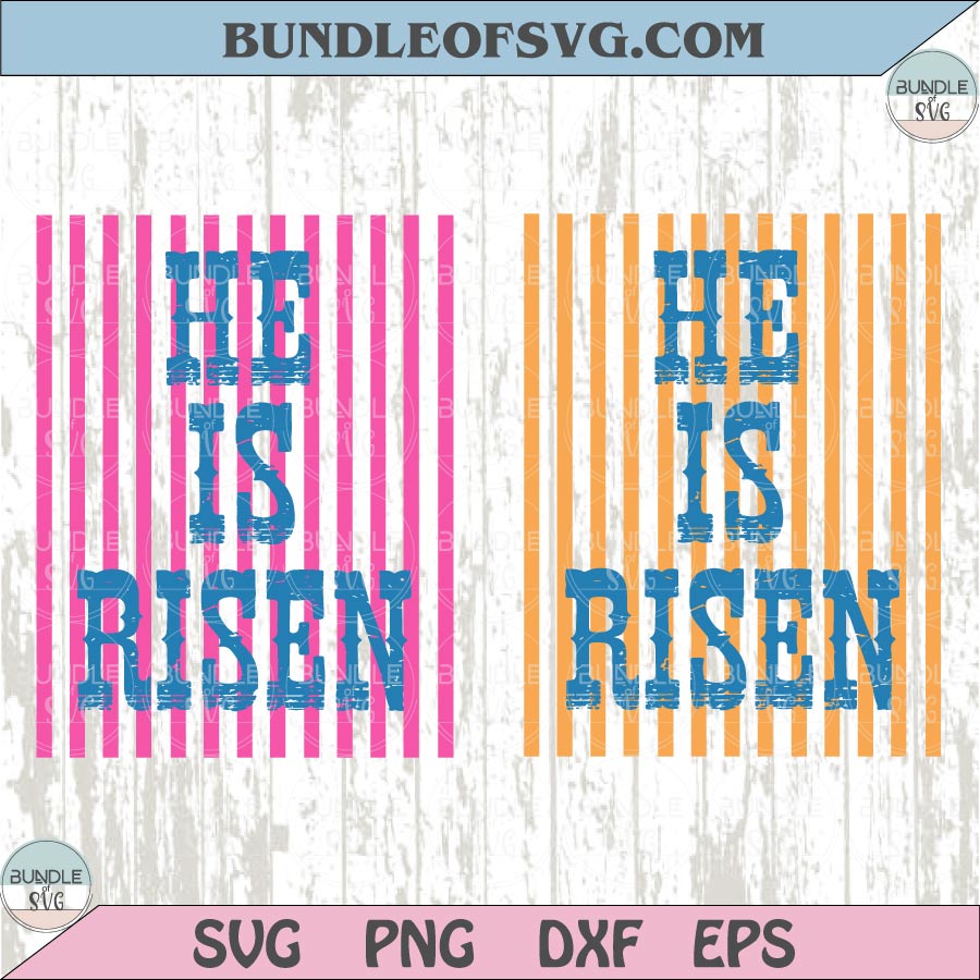 He is Risen Png Preppy Christian Png Striped Postage Stamp Png