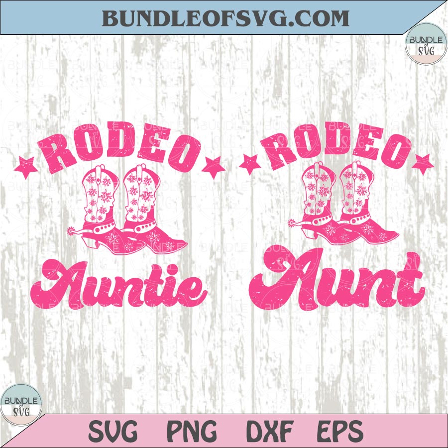 Rodeo Aunt Png Western Aunt Svg Rodeo Auntie Svg Country Cowgirl
