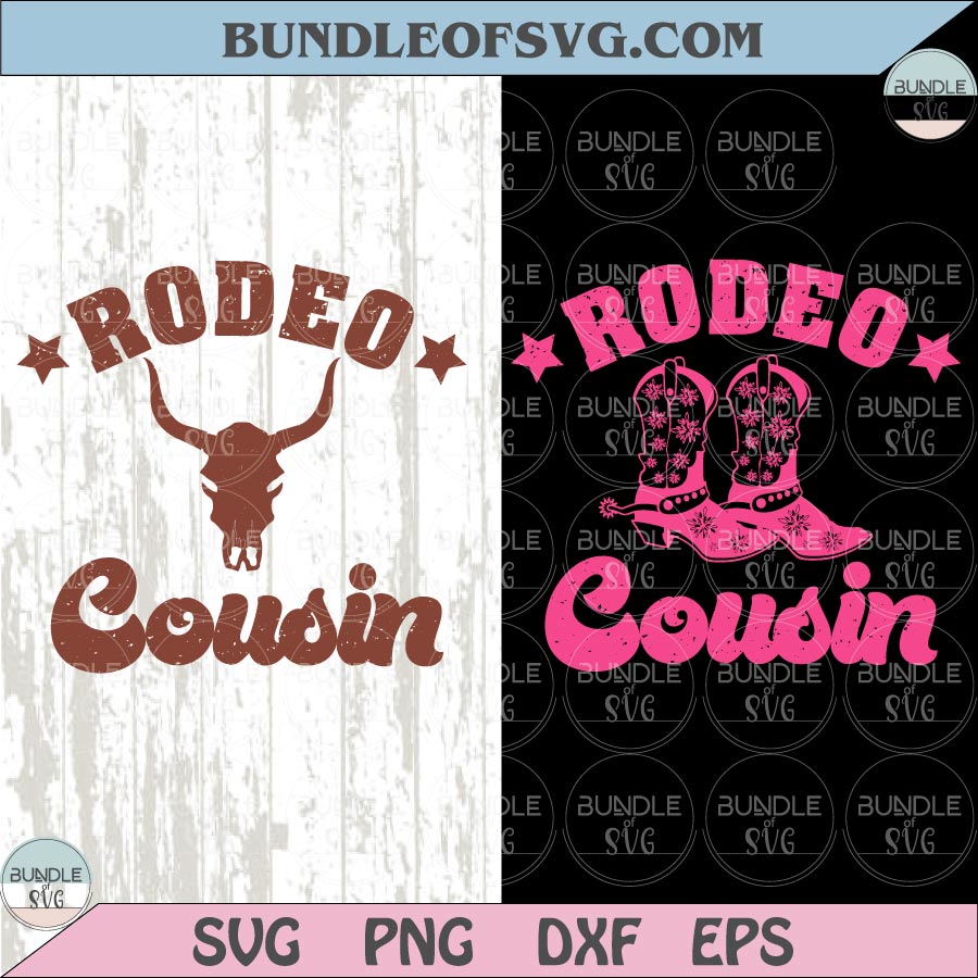 Rodeo Cousin Png Western Cousin Svg Country Family Svg