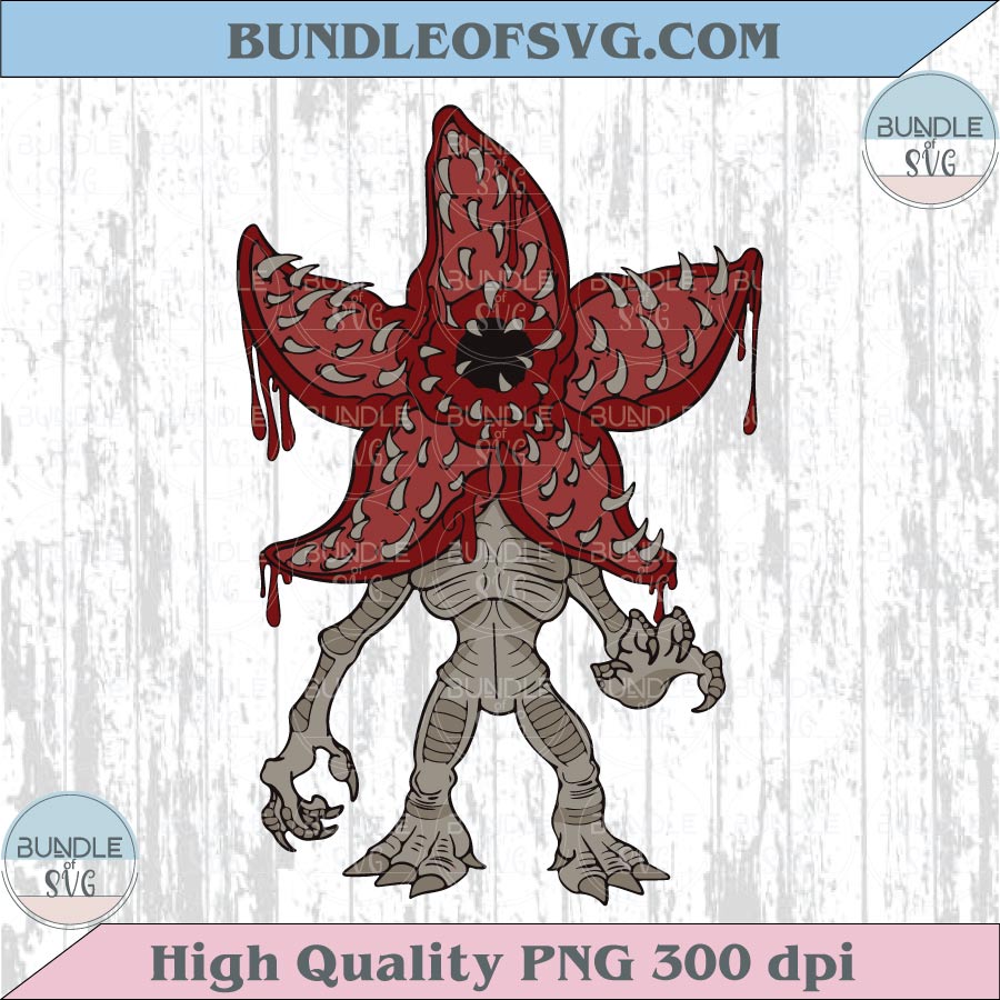 Stranger Things Svg Demogorgon Svg The Mind Flayer Png Clipart
