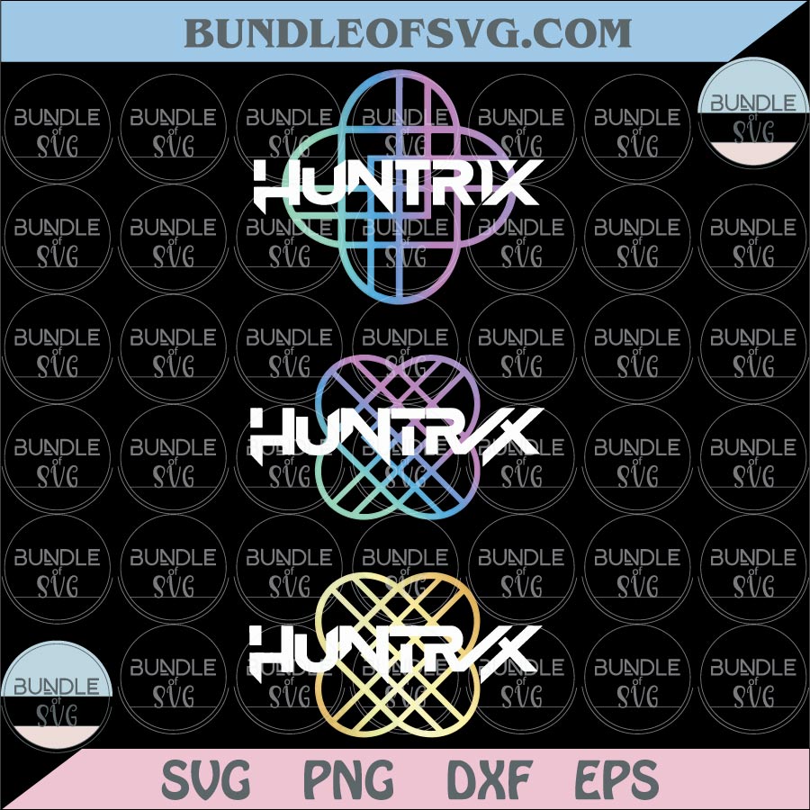 Huntrix Logo Pack Png Kpop Demon Hunters Png Huntrix Png Clipart - BundleofSVG