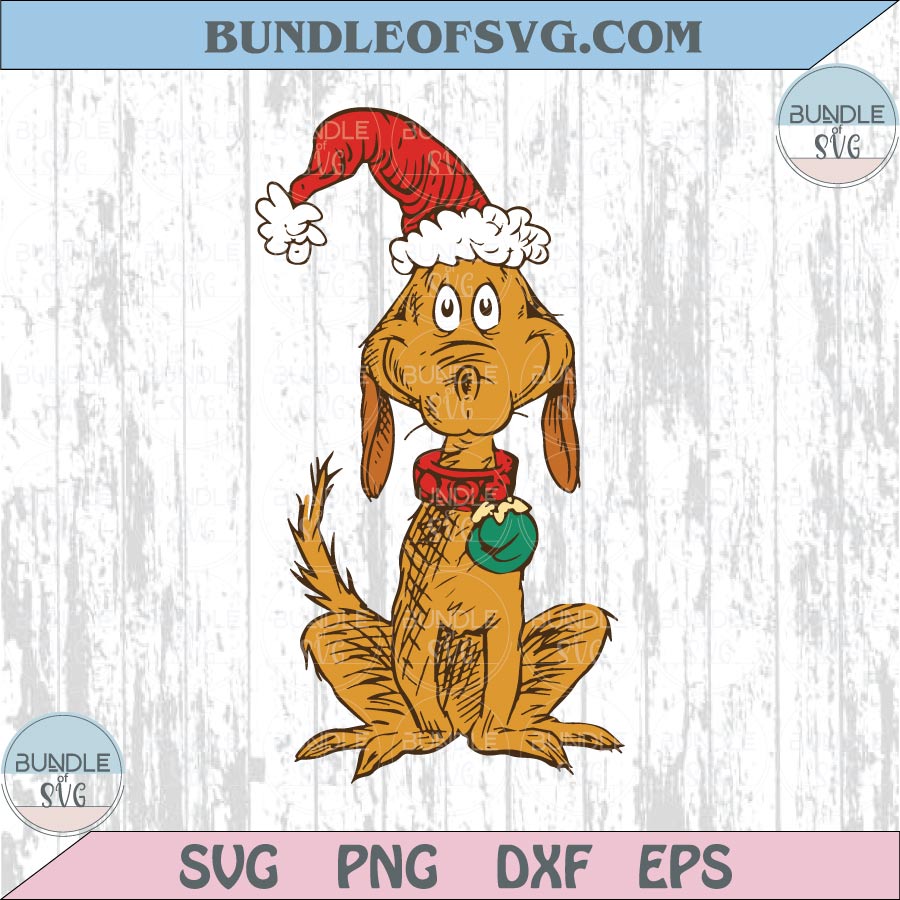 Grinch Lou and Max the Dog Svg Funny Christmas Svg Xmas Tree Png