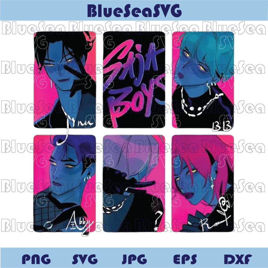 Kpop Saja Boys Png KPop Demon Hunters Png Saja Boys Fan Art Png - BundleofSVG