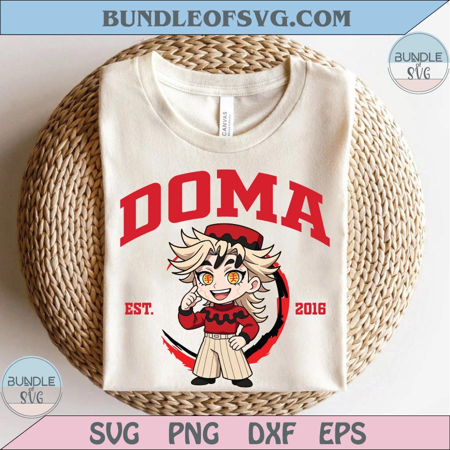 Demon Slayer Svg Doma Png Infinity Castle Svg Anime Lover Png