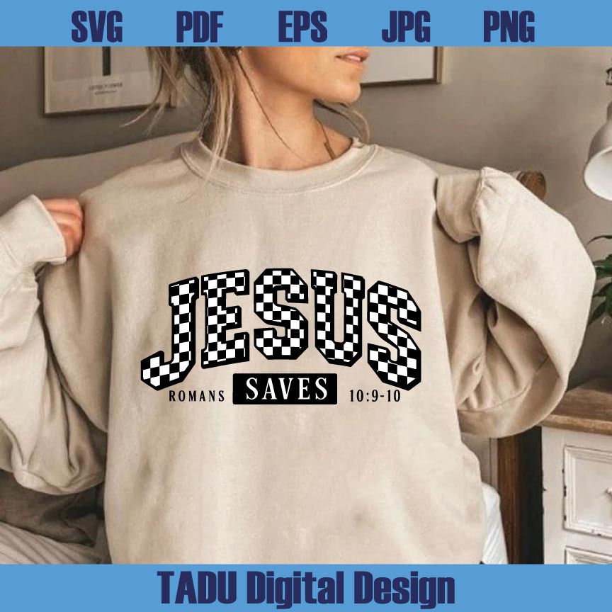 Jesus Saves Png Christian Svg Bible Verse Png Romans Svg Amen Png