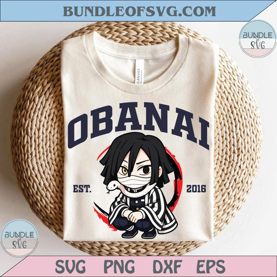 Demon Slayer Svg Obanai Png Infinity Castle Svg Anime Lover Png