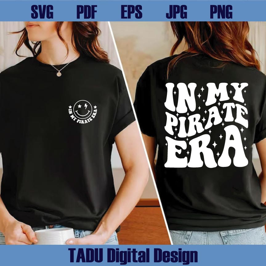 In My Pirate Era Svg Trendy Png Funny Svg Pirate Png Kids Svg