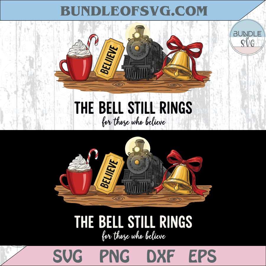 Polar Express The Bell Still Rings Png Believe Train Christmas Png