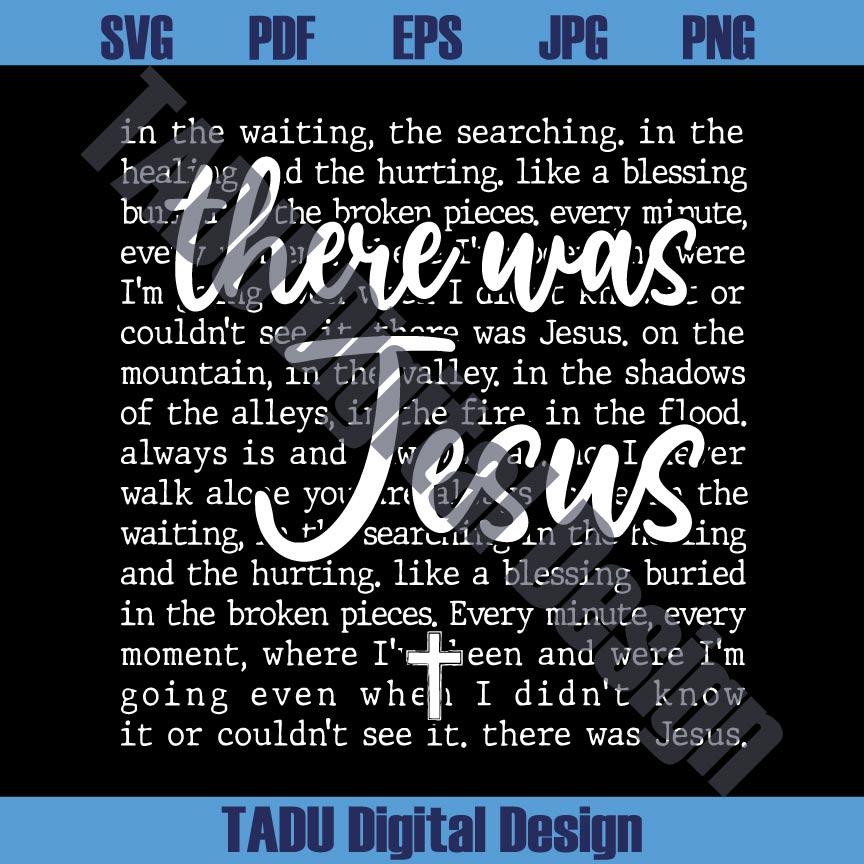 Christian Svg There was Jesus Svg There was Jesus worlds Png Cricut