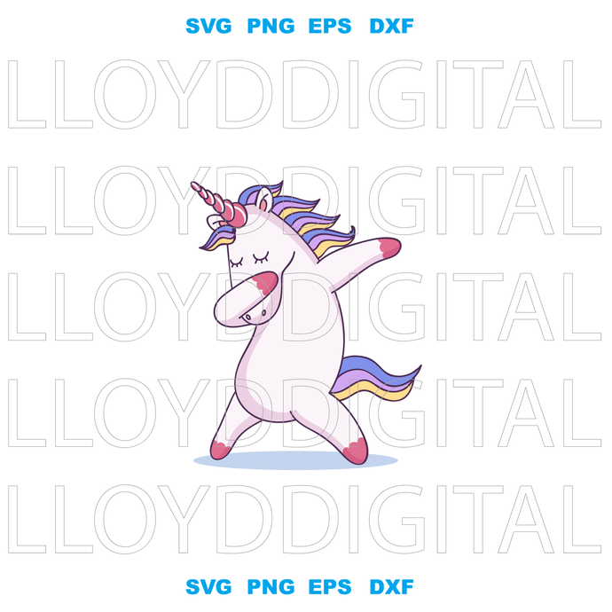 Unicorn SVG Unicorn clipart logo Shirt Invitation Unicorn Birthday Silhouette Party Decor Print svg png dxf file cameo cricut - BundleofSVG