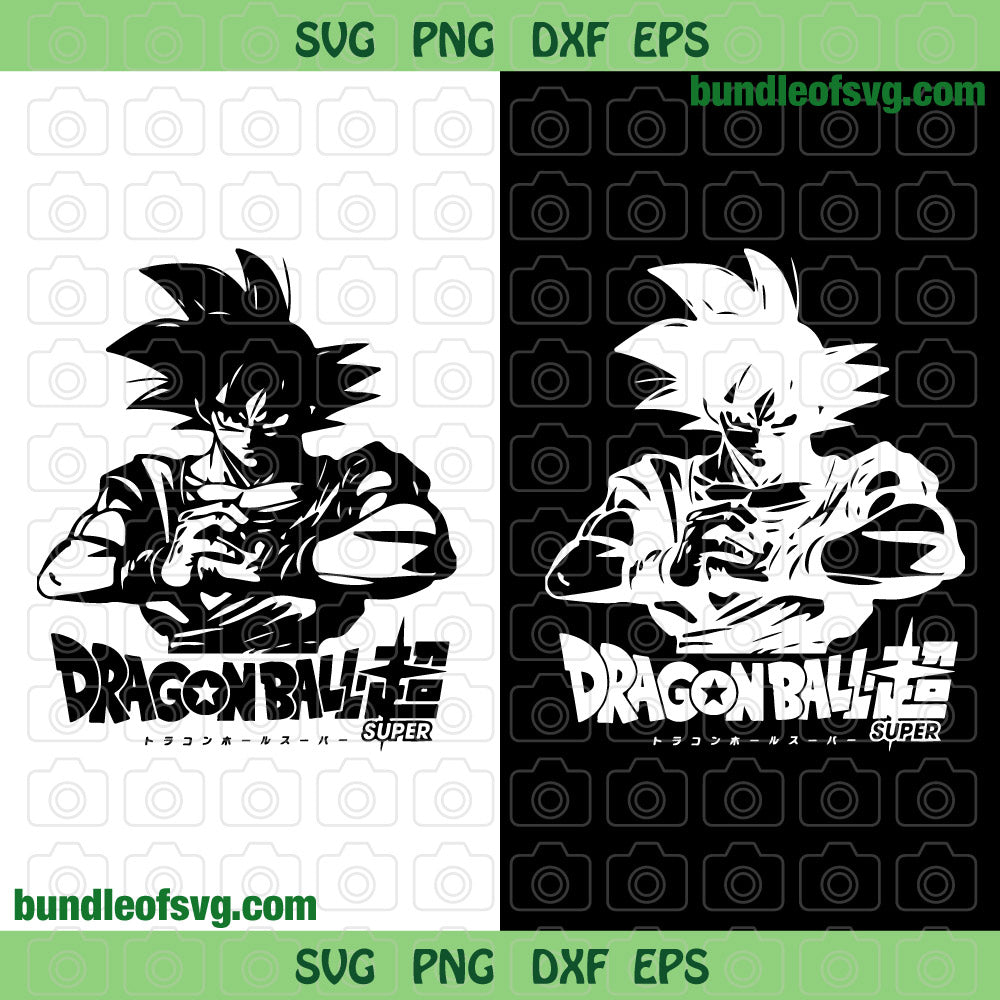 Super Saiyan Svg Goku png Goku Svg Dragon Ball Z Svg Gym svg png dxf eps files Cameo Cricut