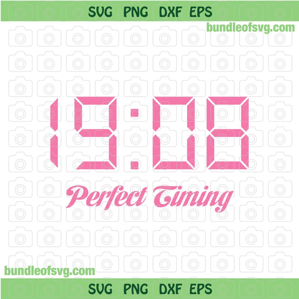 AKA 1908 svg 1908 Perfect Timming svg Pink Green Ivy Leaf Greek sorority svg png dxf eps files cricut - BundleofSVG