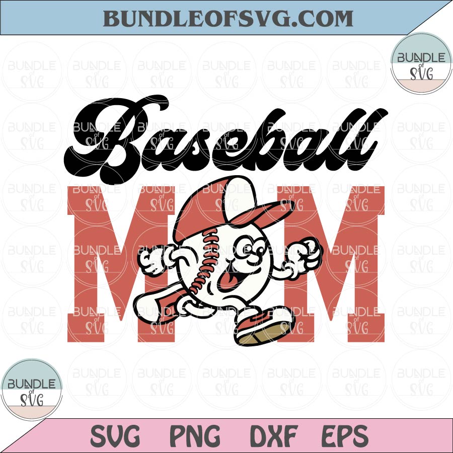 Baseball SVG Bundle, Baseball Mom Svg, Baseball Svg, Png