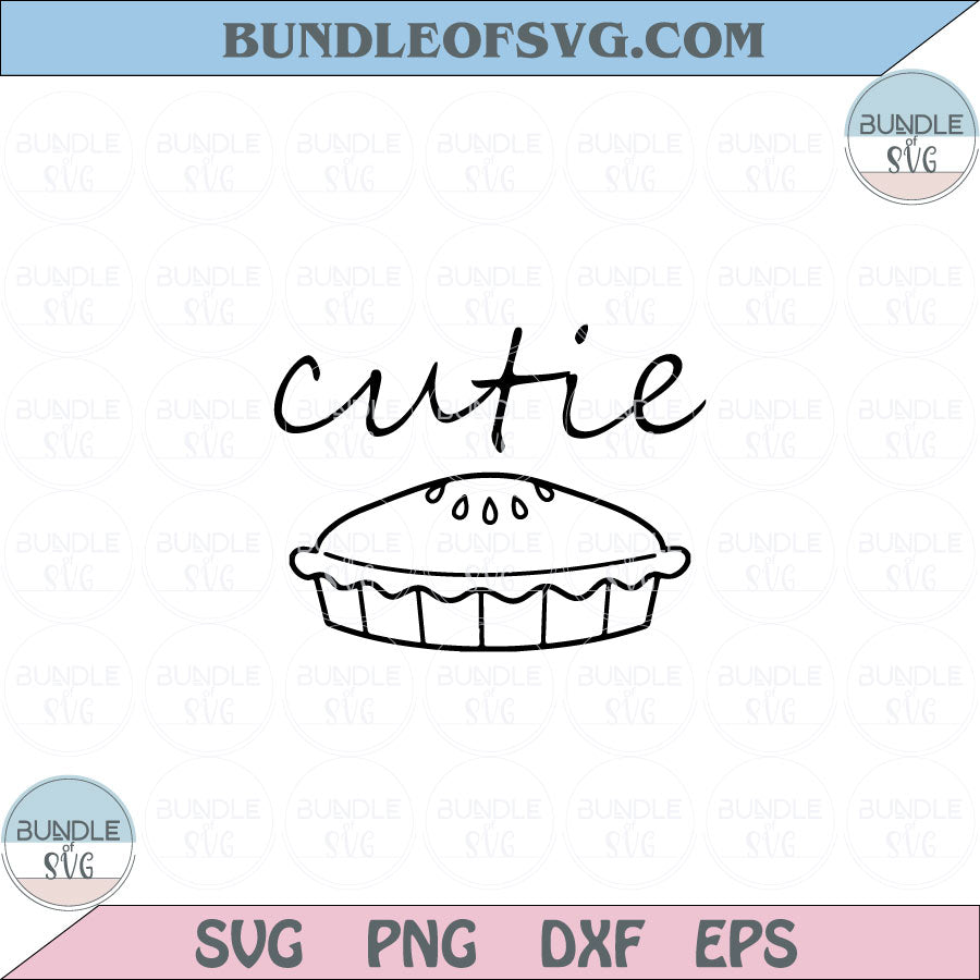 Cutie Pie Svg Fall Babe Onesie Svg Thanksgiving Baby Onesie Svg Png Dxf Eps files Cameo Cricut