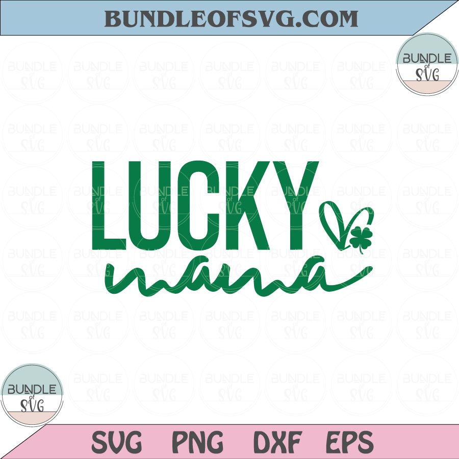 Lucky Mama Svg St Patricks Day Mama Svg Mama Lucky Svg png dxf files cricut