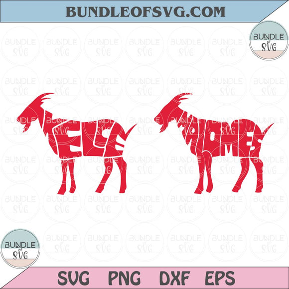 Mahomes Goat Svg Kelce Goat Svg KC Champhions Chiefs Football Svg Png Dxf Eps Files