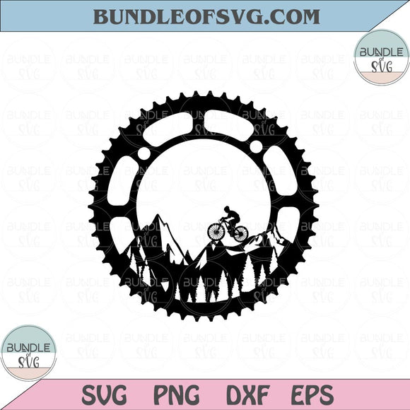 Mtb Svg Biker Svg Mountain Bike Svg Cycling Svg Spraket Svg Png Dxf eps cut files Silhouette Cameo Cricut