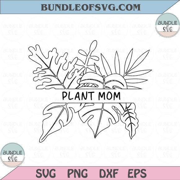 Plant Mom Svg Plant Mom Png Love To Garden Svg Mother Gardening Svg Png eps dxf files cameo cricut