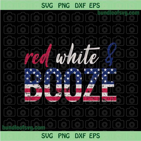 Red Wine and Boozed svg Patriotic wine svg Red Wine Boozed svg Funny 4th of July svg png dxf eps files Cricut