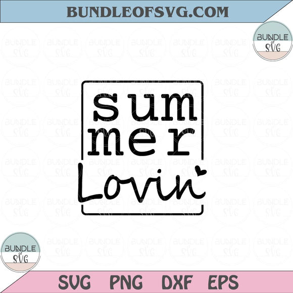 Summer Lovin Svg Retro Love Summer Svg Cute Summer Loving Svg Png Dxf Eps files Cameo Cricut