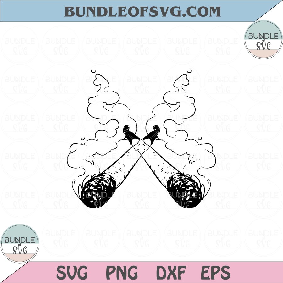 Weed Joint svg Marijuana Joint Svg Cannabis Blunt Svg 420 Png Dxf Eps files Cameo Cricut - BundleofSVG
