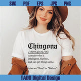 Chingona Definition Svg Latina Png Bad Ass Woman Svg Chingona Png