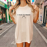 I Could Be Meaner SVG Funny Christian Svg Trendy Christian Humor