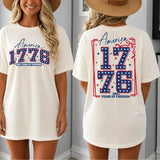 America 1776 SVG 250 Years of Freedom Png Coquette 4th of July Svg