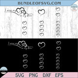I Wear My Heart On My Sleeve Svg Custom Names Mom Life Svg Png