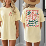 By Their Fruit You Will Know Them Png Preppy Striped Fruit Christian - BundleofSVG
