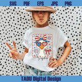 4th of July Goose Png Personalized Boy Girl Patriotic Png American Kid Svg Dxf Eps Files