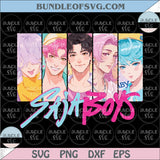 Saja Boys Png Bundle Set Kpop Demon Hunters Png Saja Boys Clipart