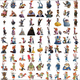 Zootopia Clipart PNG Bundle Layered SVG Zootopia Font Alphabet Png - BundleofSVG
