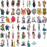 Zootopia Clipart PNG Bundle Layered SVG Zootopia Font Alphabet Png - BundleofSVG