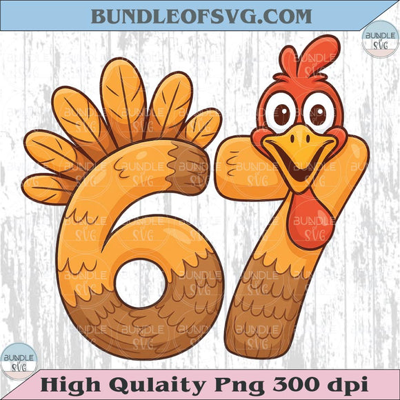 67 Meme Turkey Png Cute Turkey 6 7 Funny Thanksgiving Png Dtf