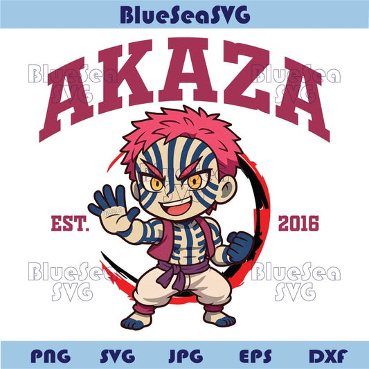 Akaza Png Demon Slayer Svg Anime Lover Png Infinity Castle Svg