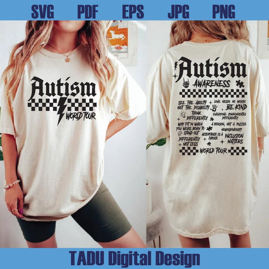 Autism World Tour Png Autism Awareness Png Autism Quote Png