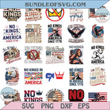 Bundle No Kings In America Png Bundle Anti Trump Png No Kings Png