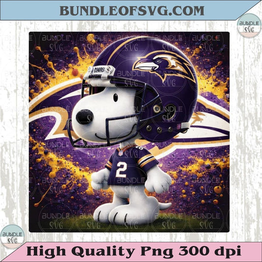 Baltimore Ravens Snoopy Png The Peanuts Football Ravens Png