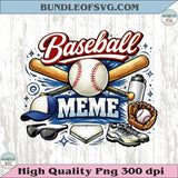 Baseball Meme PNG Design Vintage Baseball Grandma T-Shirt Png