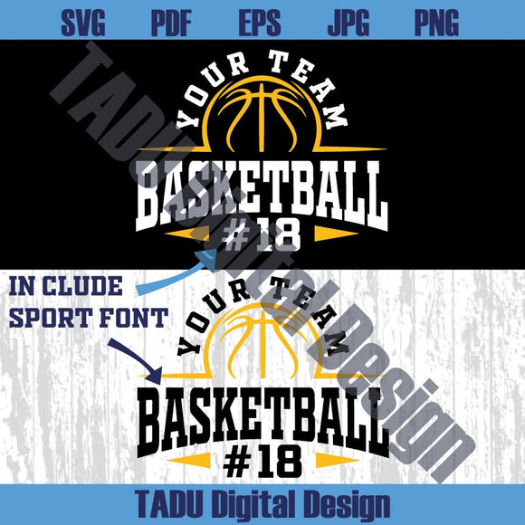 Basketball Mom Svg Basketball Team Template Svg Basketball Png