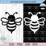 Bee Outline Svg Honeybee Png Bee Silhouette Svg Bumblebee Dxf Cut