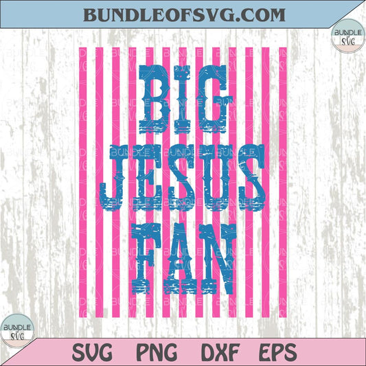 Big Jesus Fan Png Preppy Christian Png Striped Postage Stamp God