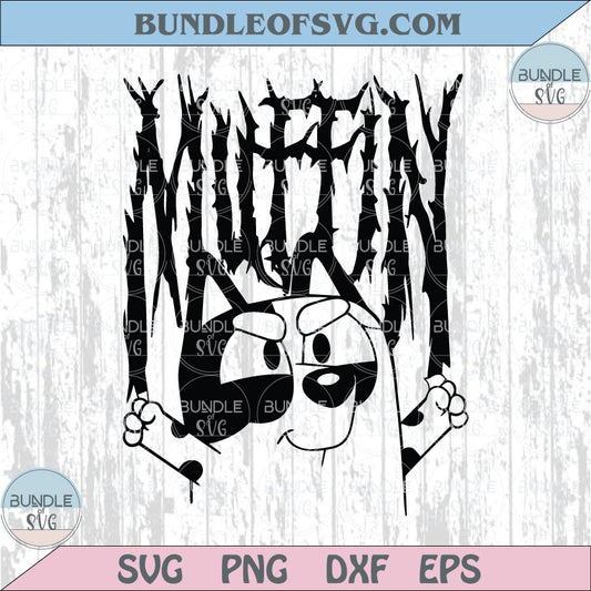 Blue Dog Svg Muffin Svg Blue Dog Birthday Png Dog Family Cartoon