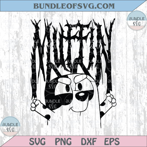 Blue Dog Svg Muffin Svg Blue Dog Birthday Png Dog Family Cartoon