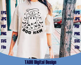 Boo Haw Svg Western Ghost Halloween Png Boo Cowboy Ghost Svg