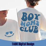 Boy Moms Club Svg Boy Mom Png Mom Life Svg Funny Mama Png Dxf