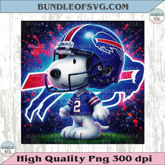 Buffalo Bills Snoopy Png The Peanuts Buffalo Football Bills Png