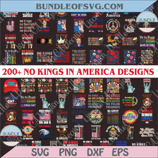 Bundle No Kings In America Png Bundle Anti Trump Png No Kings Png