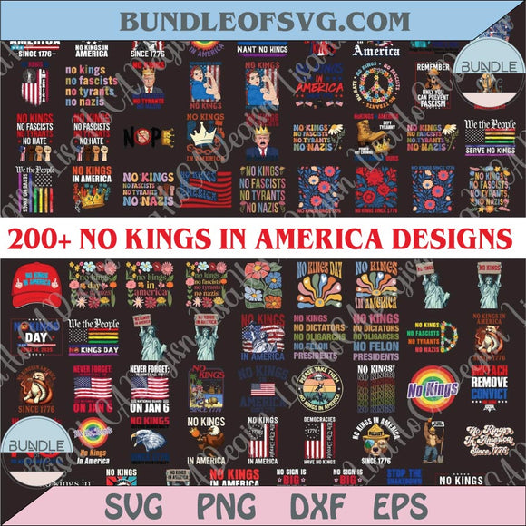 Bundle No Kings In America Png Bundle Anti Trump Png No Kings Png
